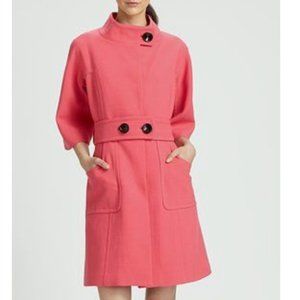 New Milly Irena Coat Pink Size 4